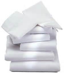 Sheets, towel rent in venue