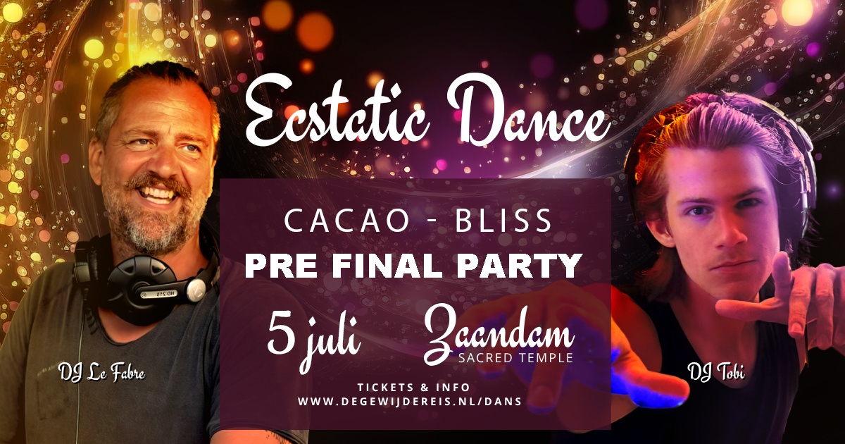 5 juli Pre Final Party ED Zaandam & cacao
