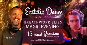 15 maart Ecstatic Dance, Breathwork Bliss