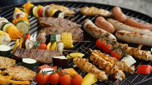Organic BBQ buffet only, beach festival 24 August